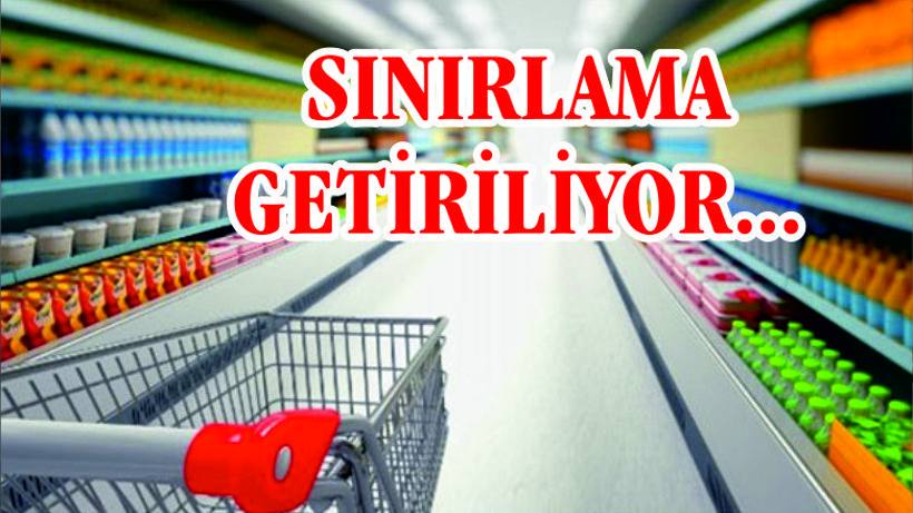 SINIRLAMA GETİRİLİYOR!