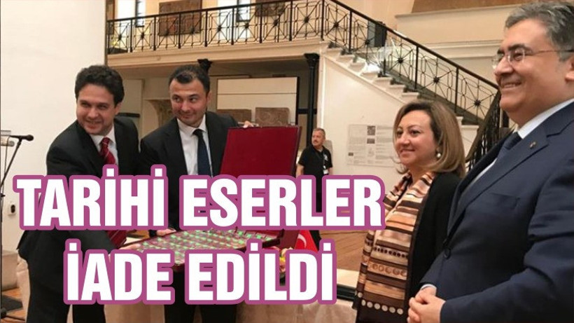 Bulgaristan 63 tarihi eseri Türkiye’ye iade etti