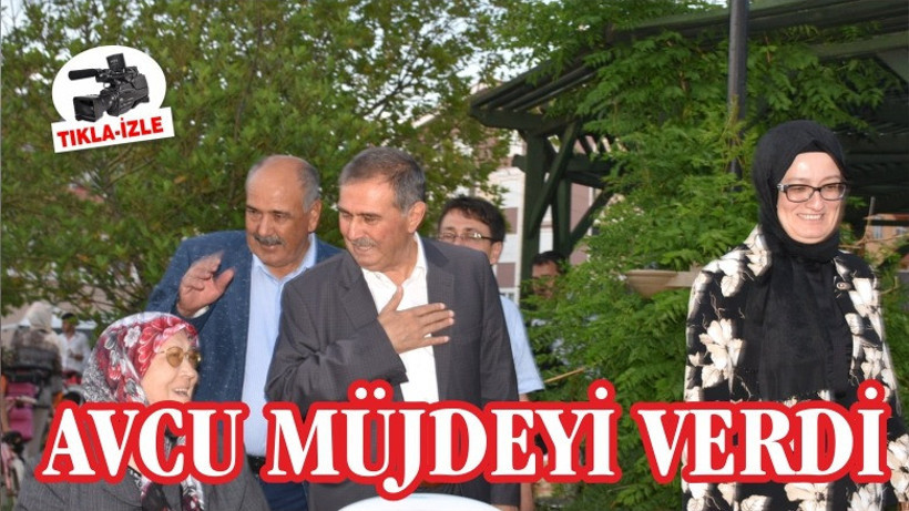 BAŞKAN AVCU BİGADİÇLİLERE MÜJDE VERDİ