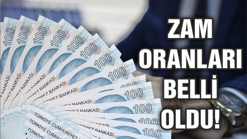 MEMUR VE EMEKLİLERİN ZAM ORANI BELLİ OLDU