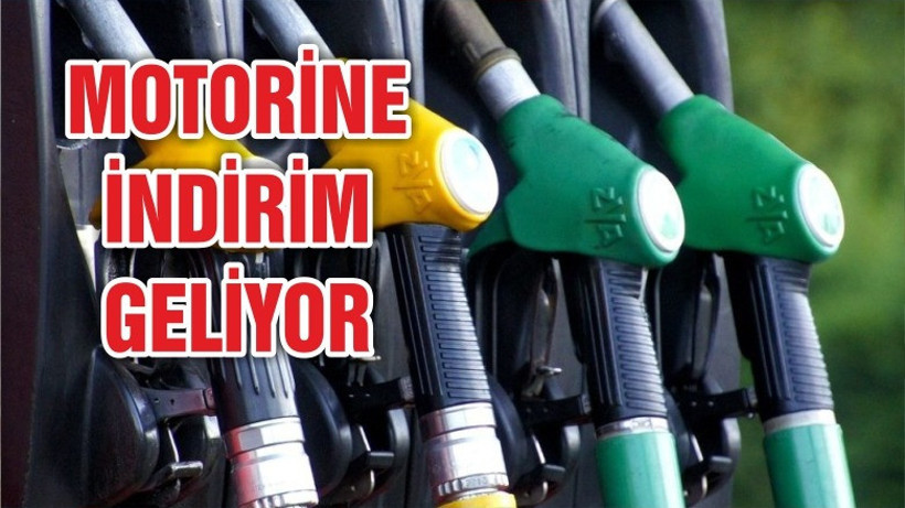 Benzinin ardından motorine de indirim geliyor