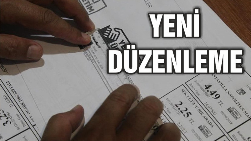 Yerli üretim logolu etiketlerde düzenleme