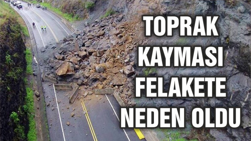 TOPRAK KAYMASI SULAMA KANALLARINA ZARAR VERDİ