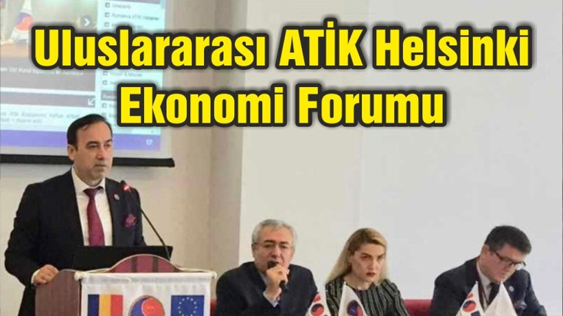 Uluslararası ATİK Helsinki Ekonomi Forumu İkili İş Görüşmeleri Ödül Töreni