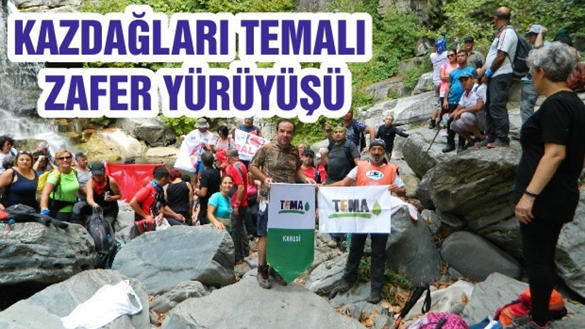 KAZDAĞLARI TEMALI ZAFER YÜRÜYÜŞÜ
