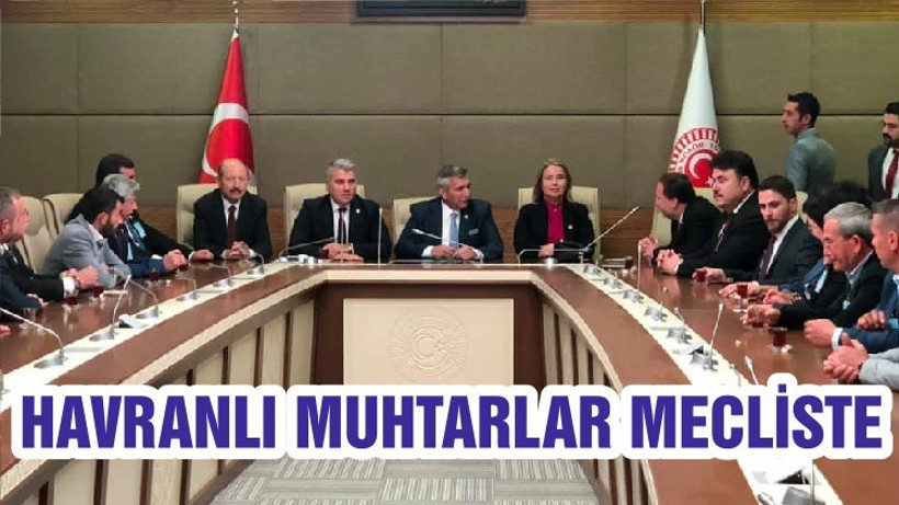 HAVRANLI MUHTARLAR MECLİSTE