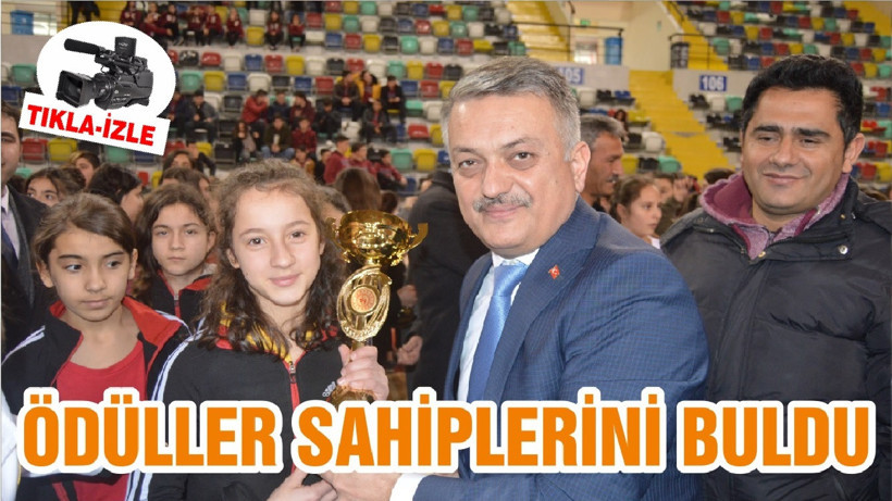 ÖDÜLLER SAHİPLERİNİ BULDU