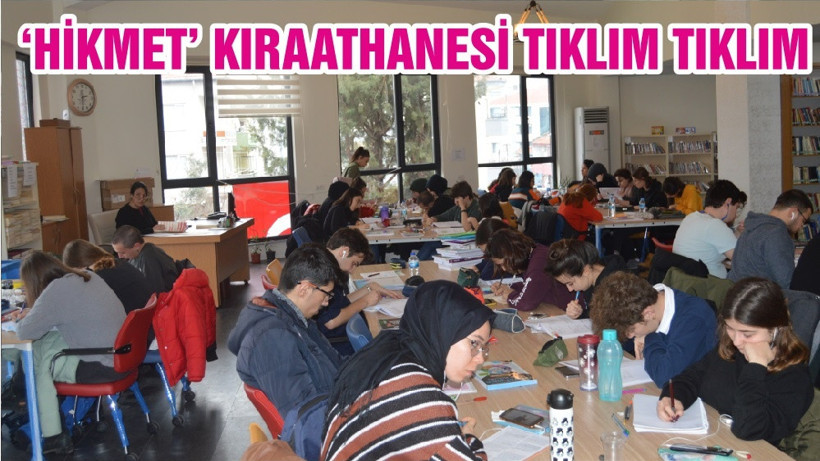 ‘HİKMET’ KIRAATHANESİ TIKLIM TIKLIM