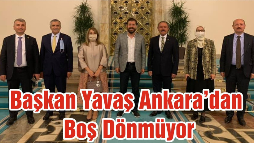 Başkan Yavaş Ankara’dan Boş Dönmüyor