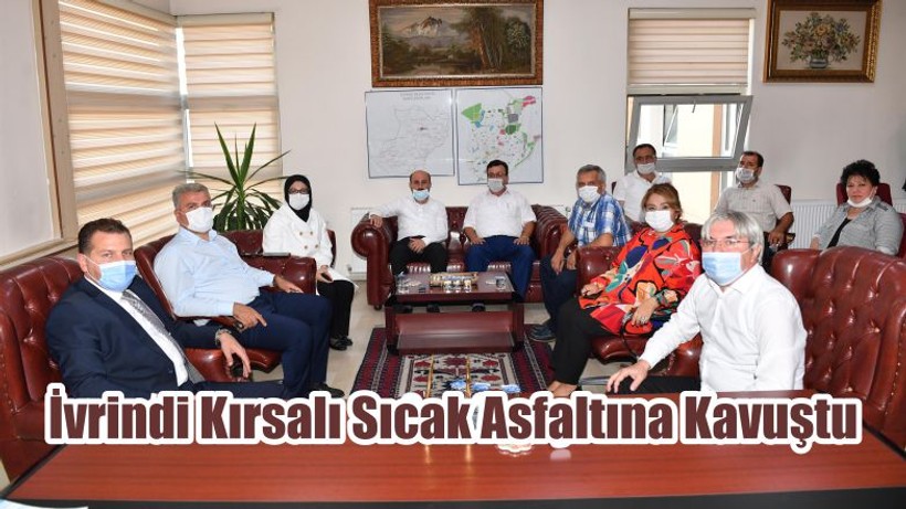 İvrindi Kırsalı Sıcak Asfaltına Kavuştu