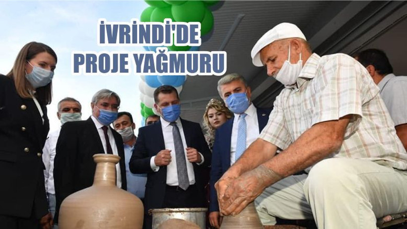 İVRİNDİ'DE PROJE YAĞMURU