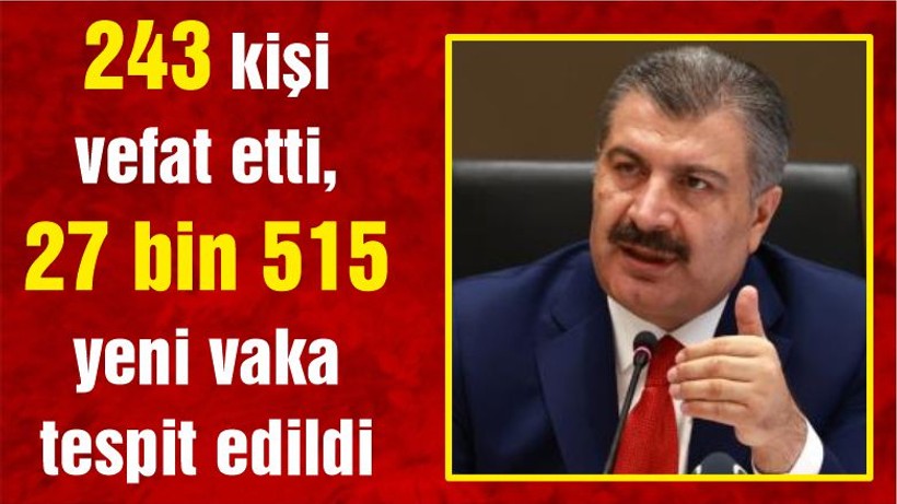 Türkiye'de Koronavirüs Can Kayıpları Artıyor