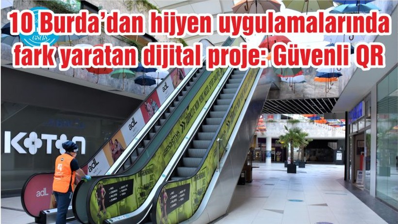 10 Burda’dan hijyen uygulamalarında fark yaratan dijital proje: Güvenli QR