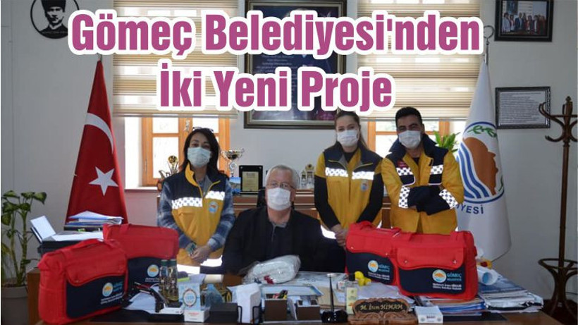 Gömeç Belediyesi'nden İki Yeni Proje