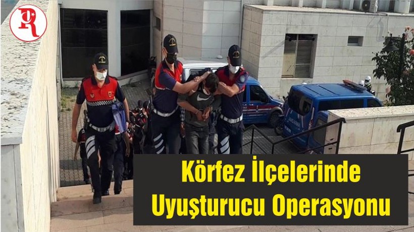 Balıkesir'in Körfez İlçelerinde Uyuşturucu Operasyonu