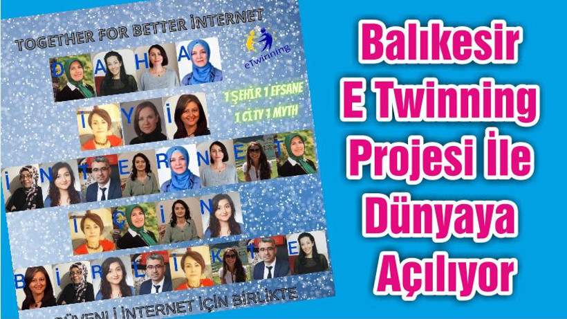 Balıkesir E Twinning Projesi İle Dünyaya Açılıyor