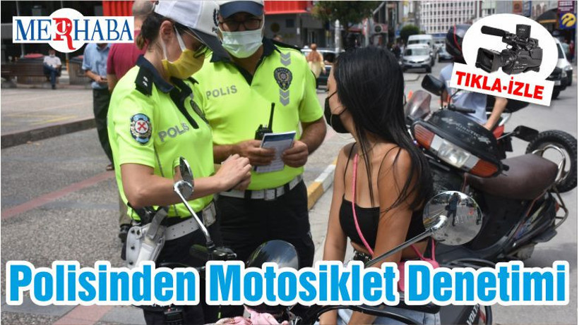 Balıkesir Polisinden Motosiklet Denetimi