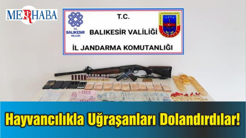 Balıkesir'de Sahte Çek ve Senetle Hayvancılıkla Uğraşanları Dolandırdılar!