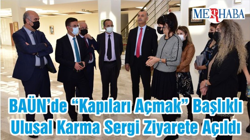 BAÜN’de “Kapıları Açmak” Başlıklı Ulusal Karma Sergi Ziyarete Açıldı