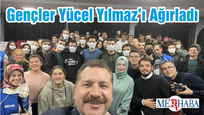 Gençler Yücel Yılmaz’ı Ağırladı