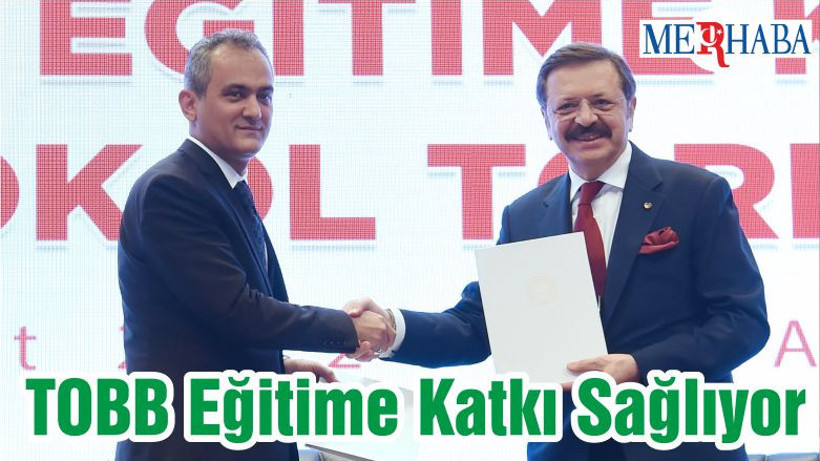 TOBB Eğitime Katkı Sağlıyor