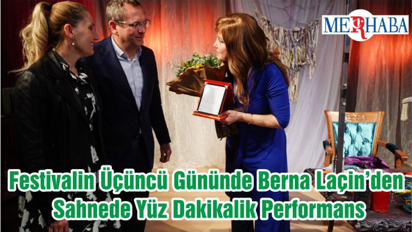 Festivalin Üçüncü Gününde Berna Laçin’den Sahnede Yüz Dakikalik Performans