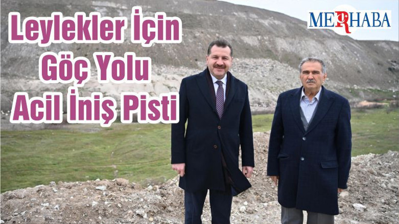 Leylekler İçin Göç Yolu Acil İniş Pisti