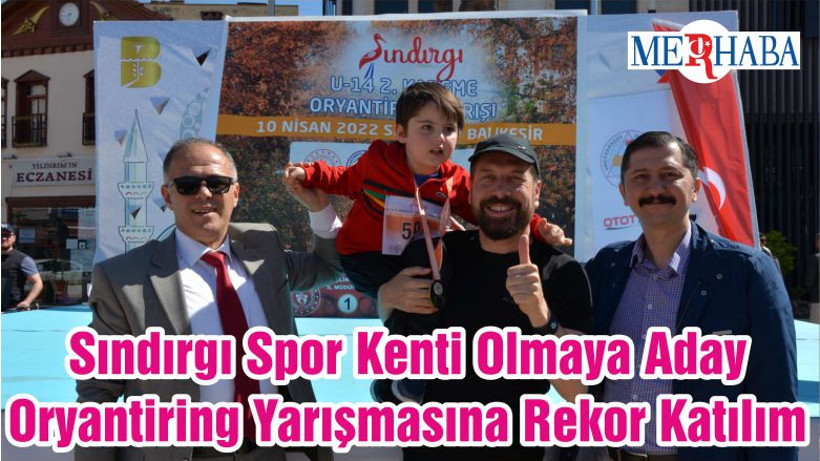 Sındırgı Spor Kenti Olmaya Aday Oryantiring Yarışmasına Rekor Katılım