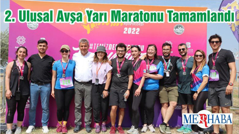 2. Ulusal Avşa Yarı Maratonu Tamamlandı