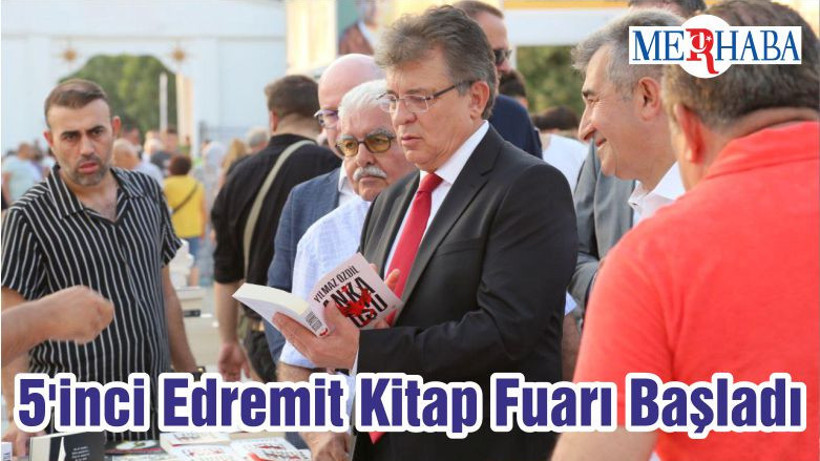 5'inci Edremit Kitap Fuarı Başladı