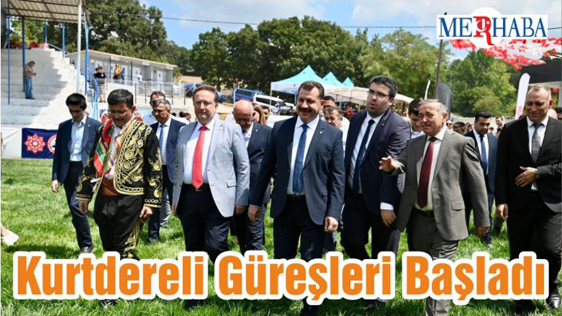 Kurtdereli Güreşleri Başladı