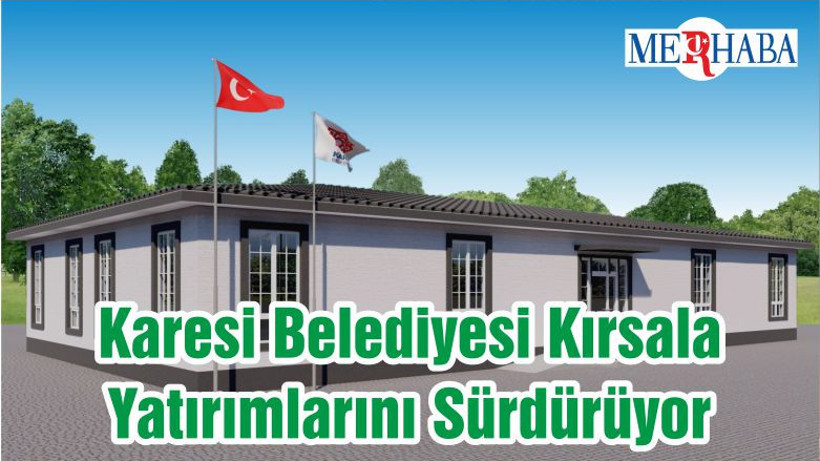 Karesi Belediyesi Kırsala Yatırımlarını Sürdürüyor