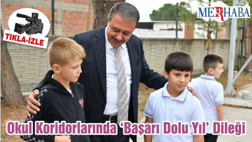 Okul Koridorlarında ‘Başarı Dolu Yıl’ Dileği
