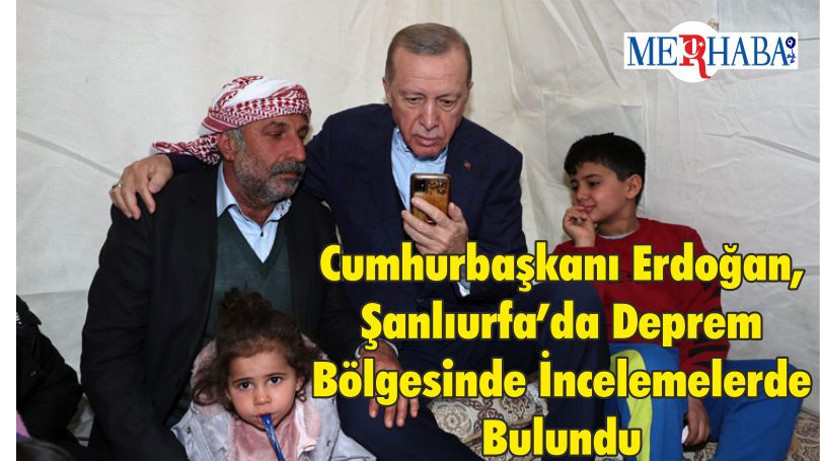 Cumhurbaşkanı Erdoğan, Şanlıurfa’da Taziye Çadırını Ziyaret Etti