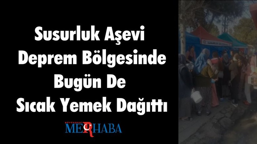 Susurluk Aşevi Bugün De Sıcak Yemek Dağıttı