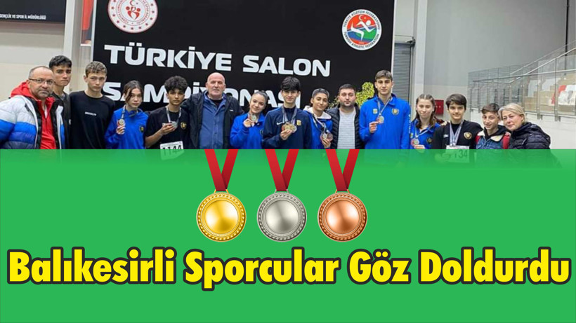 Balıkesirli Sporcular Göz Doldurdu