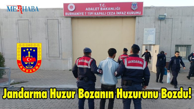 Jandarma Huzur Bozanın Huzurunu Bozdu!