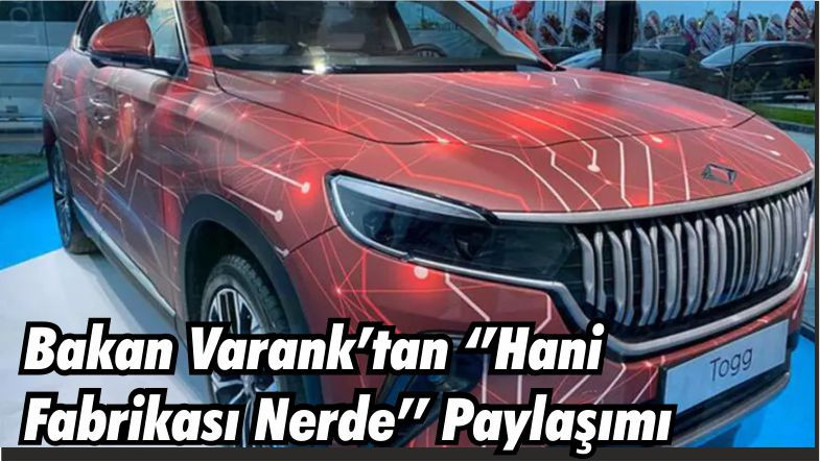 Bakan Varank’tan ‘’Hani Fabrikası Nerde’’ Paylaşımı