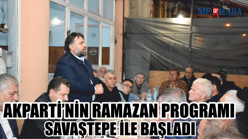 AK Parti' nin İlk Ramazan Programı