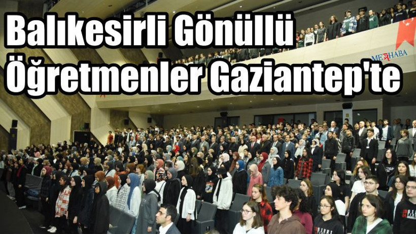 Gönüllü Öğretmenler Gaziantep'te