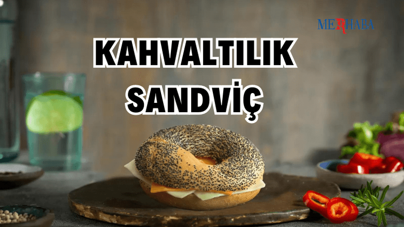 Kahvaltılık Bagel Sandviç