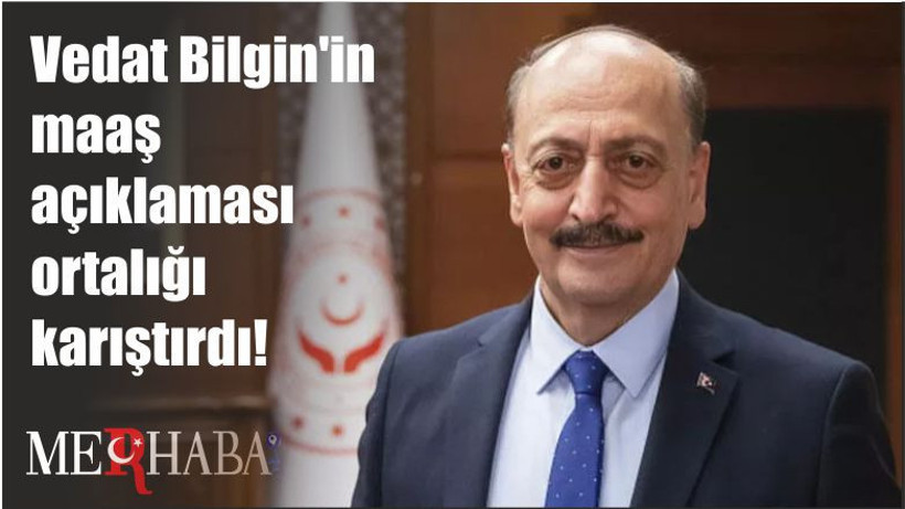 Vedat Bilgin'in maaş açıklaması ortalığı karıştırdı!