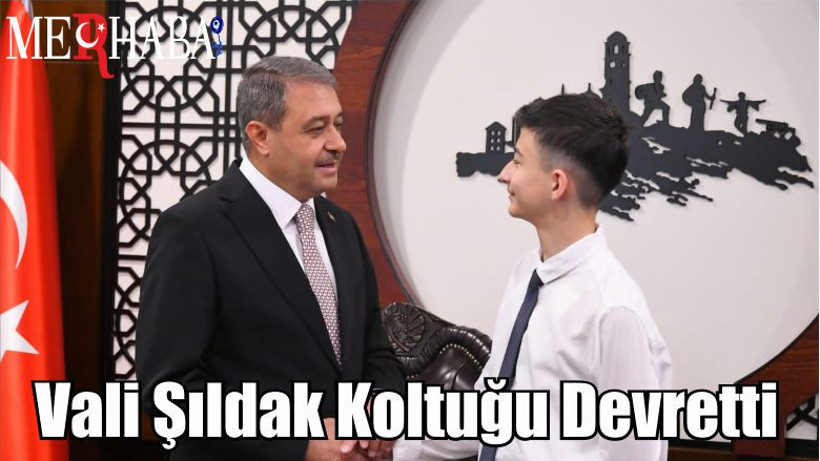 Vali Şıldak Koltuğu Devretti
