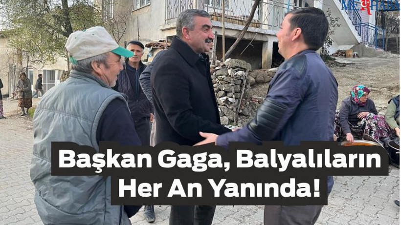 Başkan Balyalıların Yanında!