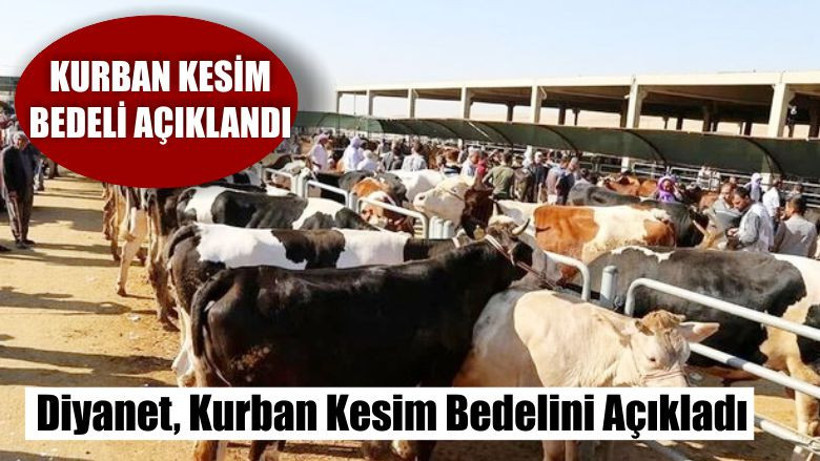 Diyanet Kurban Kesim Bedelini Açıkladı