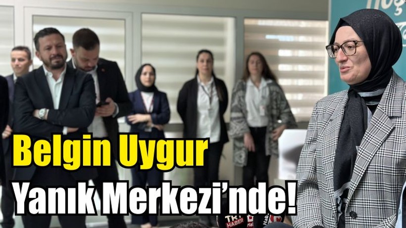 Belgin Uygur Yanık Merkezi’nde!
