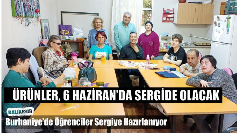 Öğrenciler Sergiye Hazırlanıyor