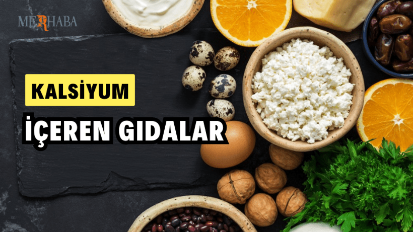 Kalsiyum İçeren Yiyecekler