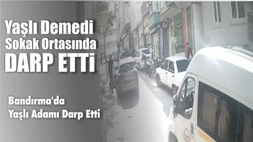 Yaşlı Adamı Darp Etti