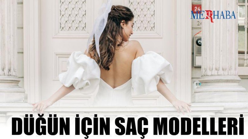 Düğün İçin Saç Modelleri
